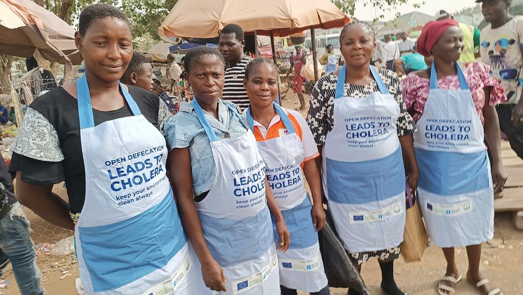 Community members at an advocacy meeting